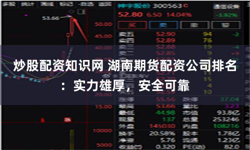 炒股配资知识网 湖南期货配资公司排名：实力雄厚，安全可靠